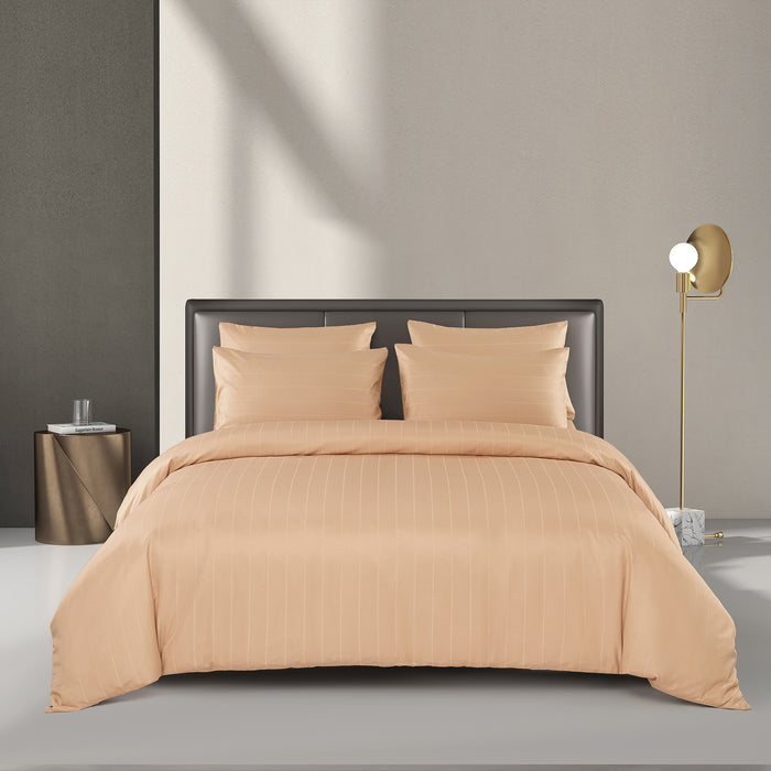 Melange Blend Tencel Visco 1600TC Dobby Bedsheet | Bedset | ME2384