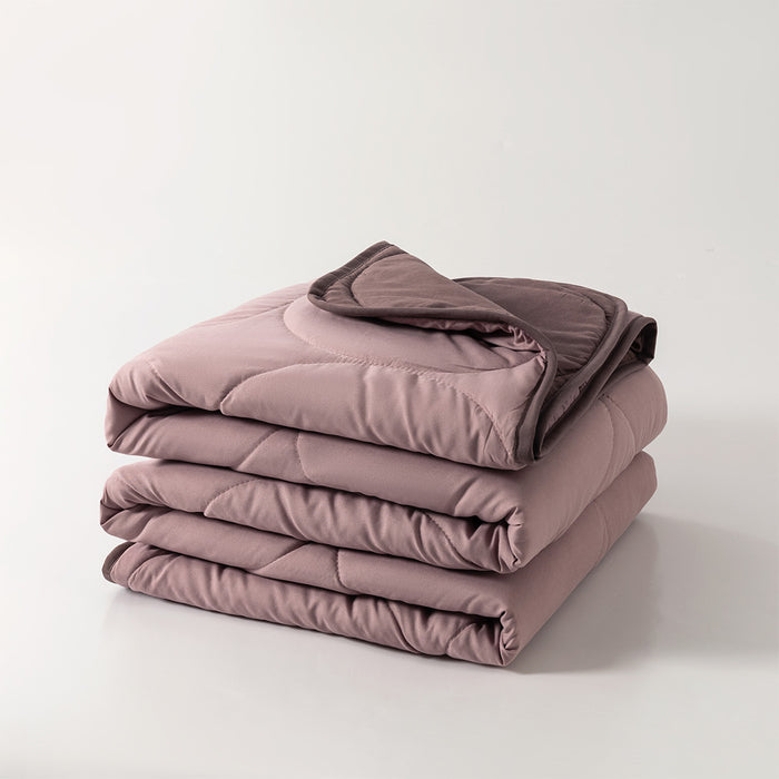 Epinova Reversible Airdown Blanket (Pale Mauve & Antler)