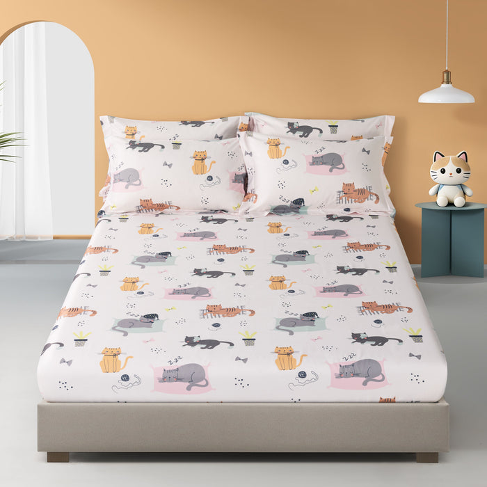 Whimsy Arte Fitted Sheet Set | Bedset | WH677