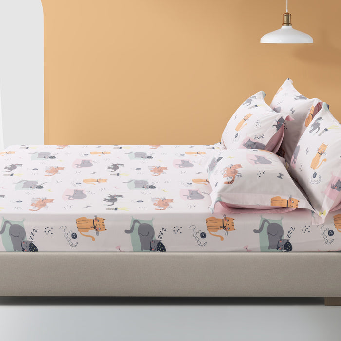 Whimsy Arte Fitted Sheet Set | Bedset | WH677