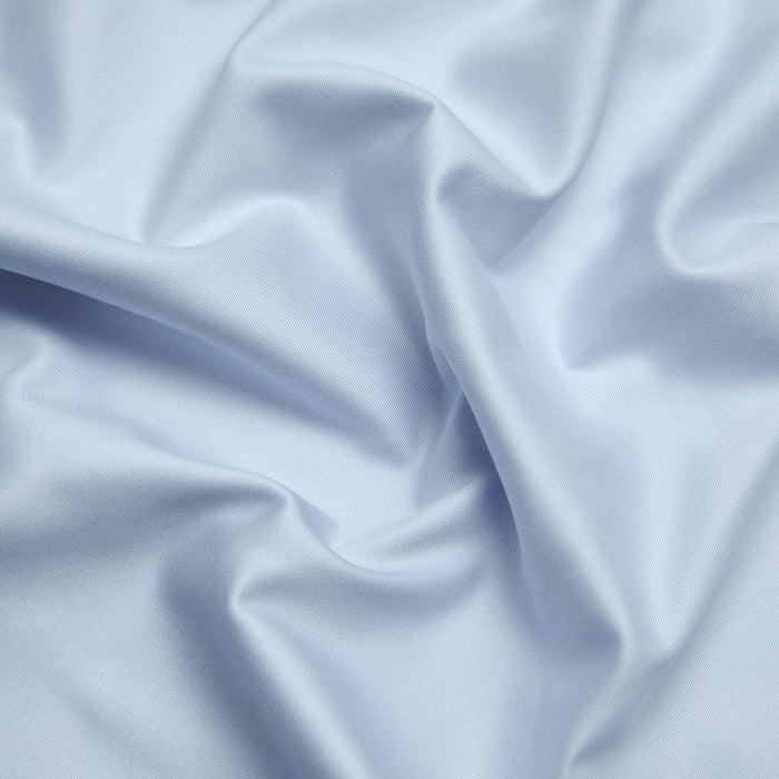 Supima Prime Solid Sateen Blue Fitted Sheet Set