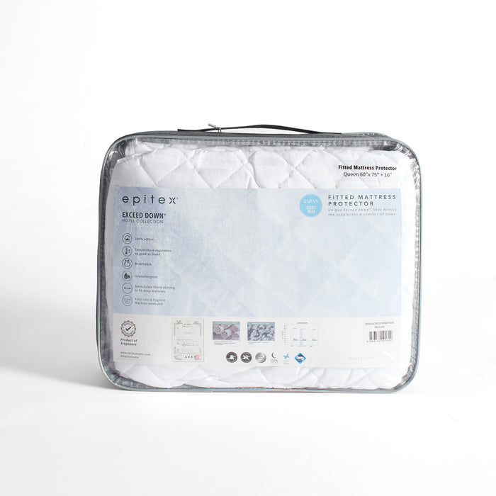 Epitex Exceed Down Hotel Collection Mattress Protector