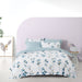 Silk Printed Scilla Fitted Sheet Set