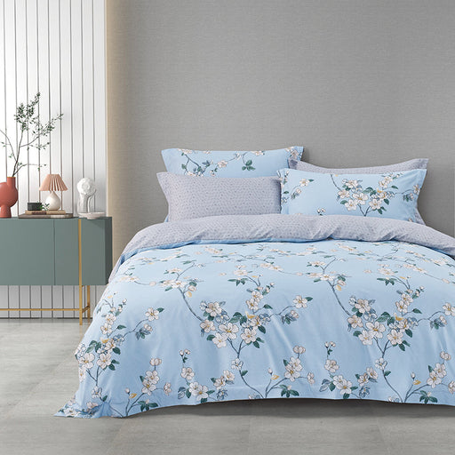 Epitex 1200TC Series Hybrid Botanic Silk Printed Fitted Sheet Set | Bedset | Bedding | Bedsheet Set - Epitex