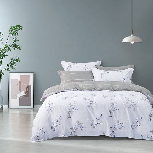 Epitex 1200TC Series Hybrid Botanic Silk Printed Fitted Sheet Set | Bedset | Bedding | Bedsheet Set - Epitex