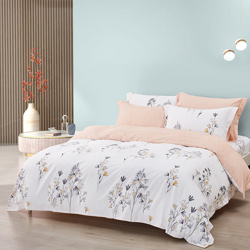 Epitex 1200TC Series Hybrid Botanic Silk Printed Fitted Sheet Set | Bedset | Bedding | Bedsheet Set - Epitex