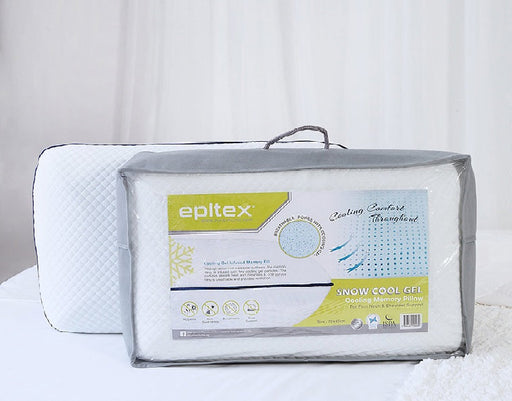 Epitex Snow Cool Gel Classic Pillow | Soft Gel Pillow | Ultra Soft - Epitex