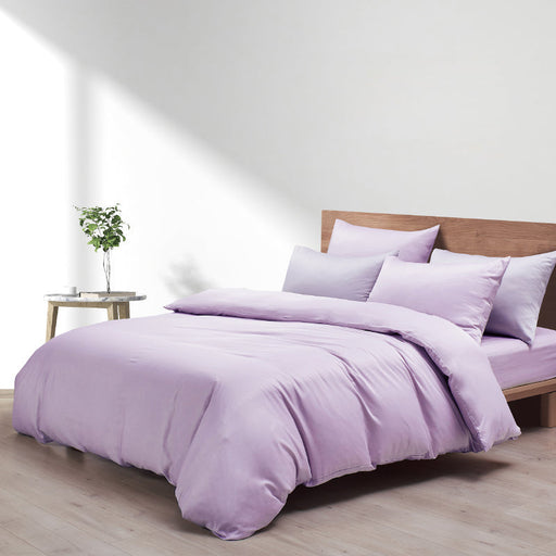 Silkyluxe 1000TC Lilac Fitted Sheet Set | Bedset - Epitex