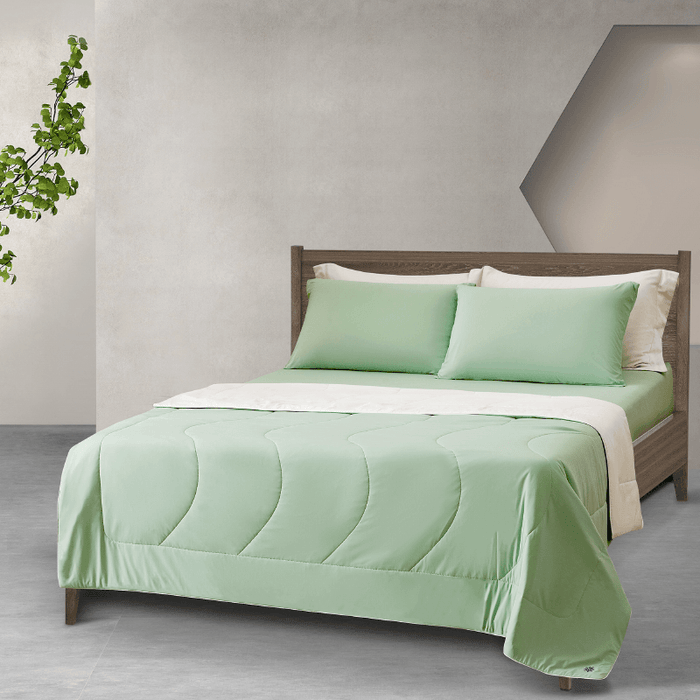 Softicool Extra Cooling Knitted Nylon 1600TC Bedsheet | Bedset | SO8264